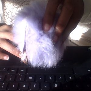 fluffy key chain